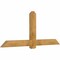 Ekena Millwork Eugene Rough Sawn Timber Gable Bracket, Western Red Cedar, 84"W x 35"H x 4"D x 6"F, 10/12 Pitch GBW084X35X0406EUG00RWR - alternate 5